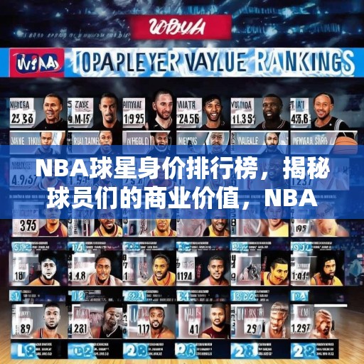 NBA球星身价排行榜，揭秘球员们的商业价值，NBA球星身价排行榜，揭秘球员的商业价值与影响力